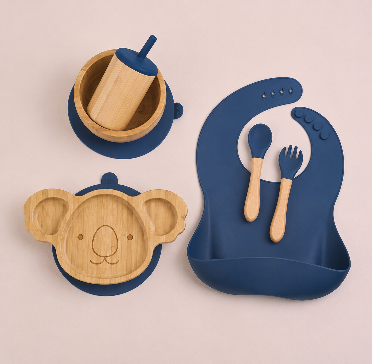 Baby Bamboo Koala Feeding Set