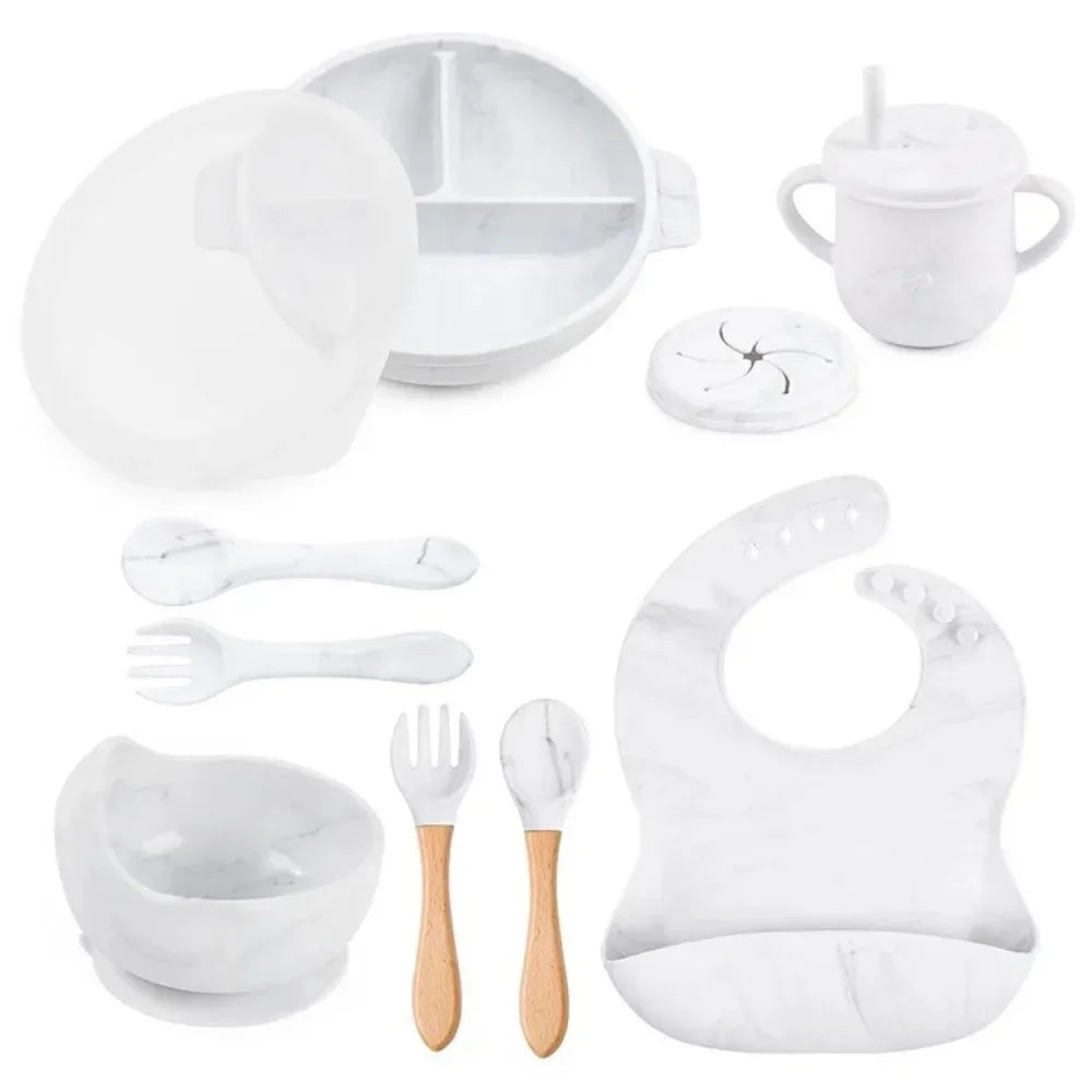 Baby Feeding Essentials 9pc set