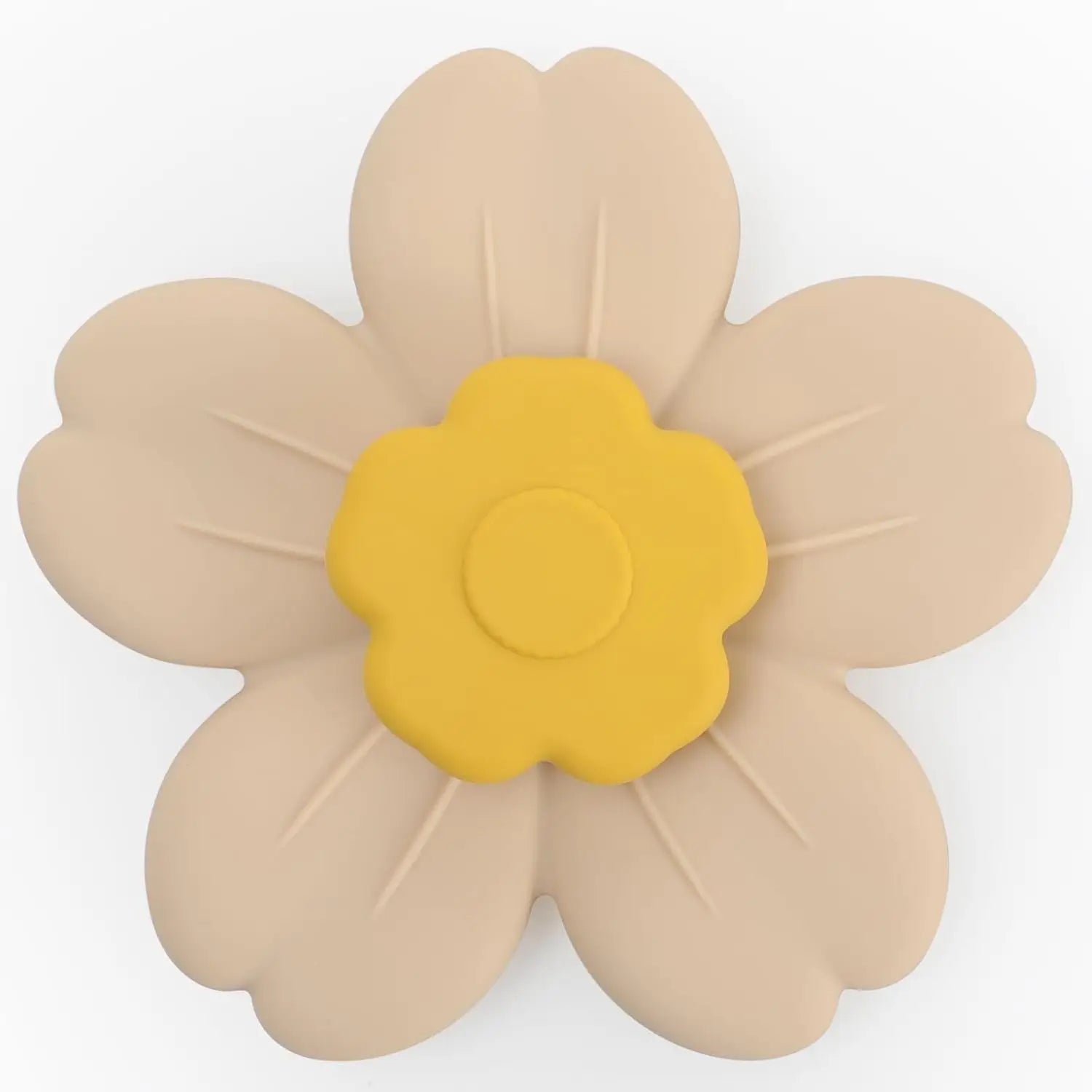 Silicone Flower Suction Spinner Toy – Spin, Stick & Play Anywhere!