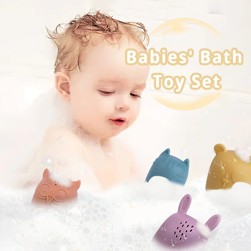 Baby Silicone Bath Toys