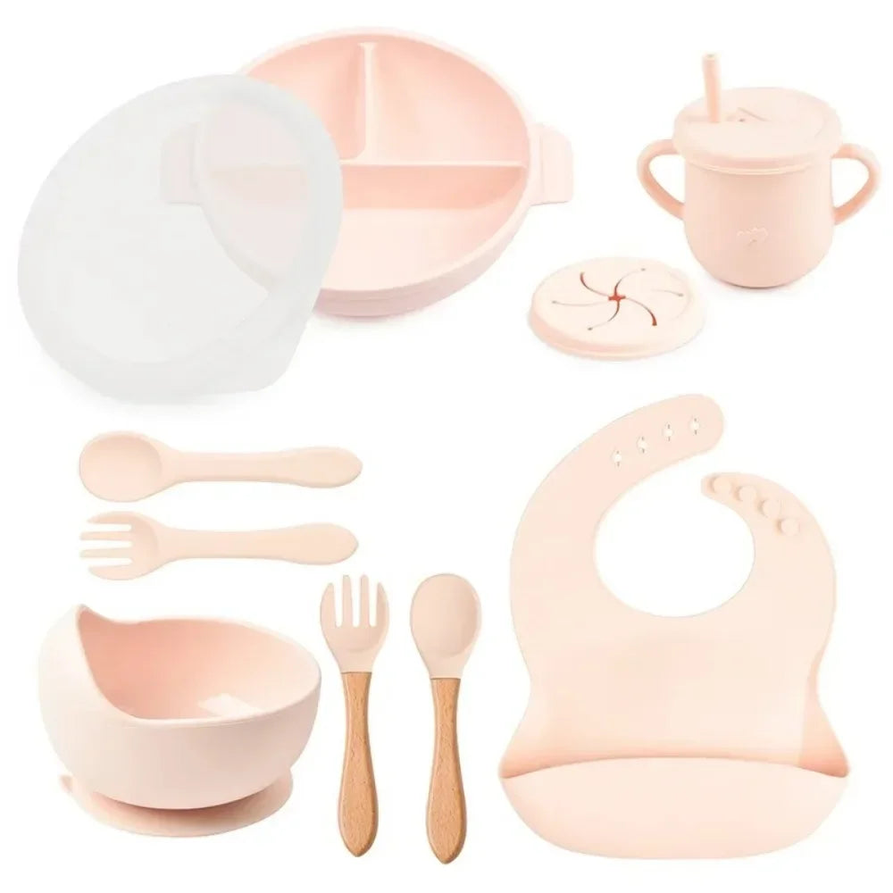 Baby Feeding Essentials 9pc set