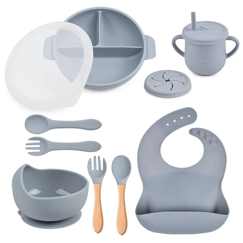 Baby Feeding Essentials 9pc set