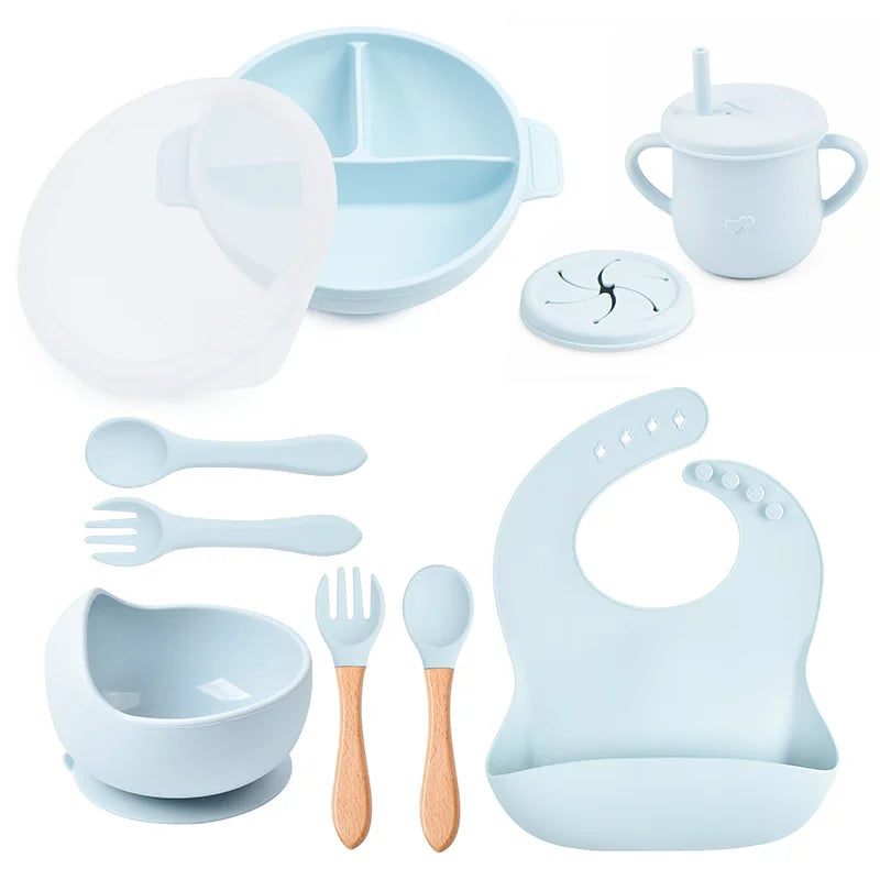 Baby Feeding Essentials 9pc set