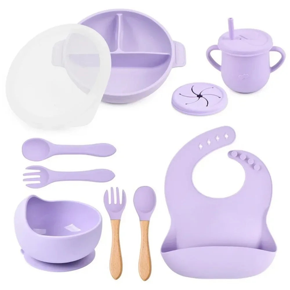 Baby Feeding Essentials 9pc set
