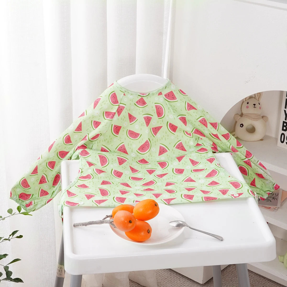 Waterproof Baby Feeding Apron with table attachment