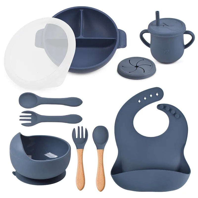 Baby Feeding Essentials 9pc set