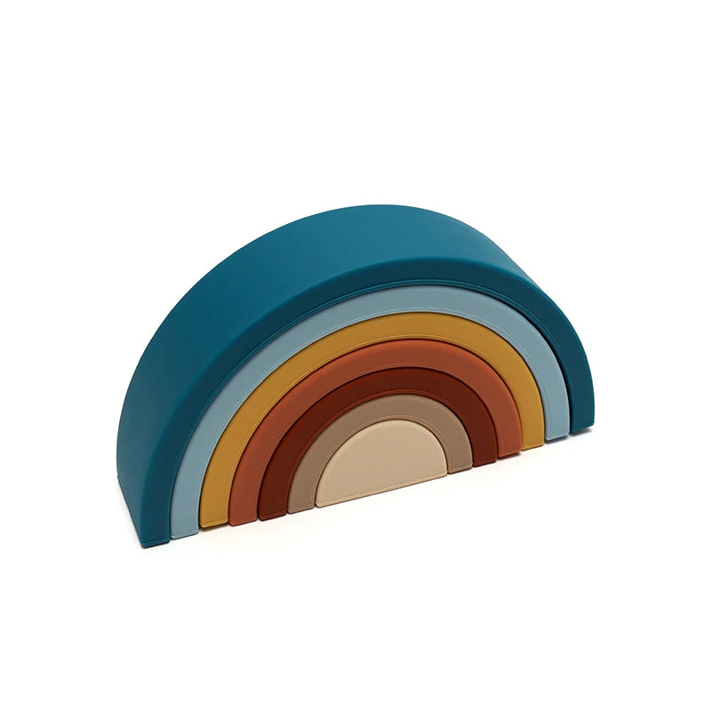 Rainbow Stacking Building Toy