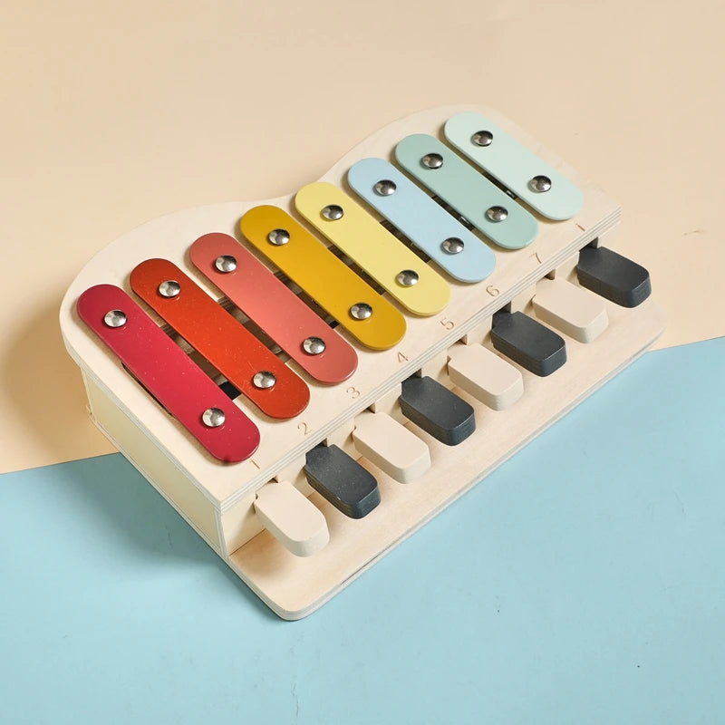 Baby Educational Wooden Montessori Piano