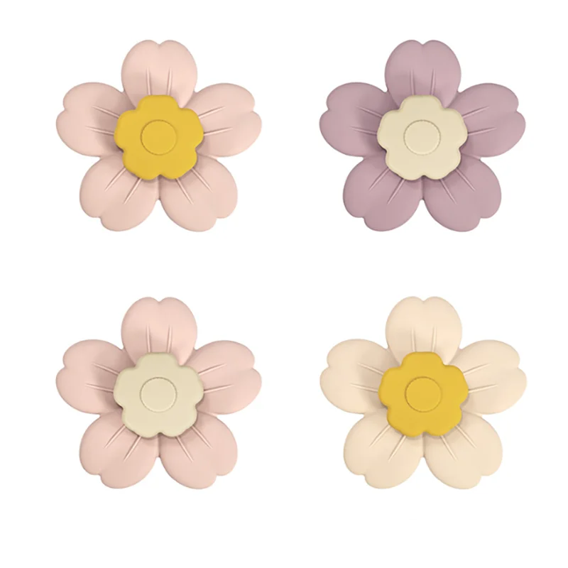 Silicone Flower Suction Spinner Toy – Spin, Stick & Play Anywhere!