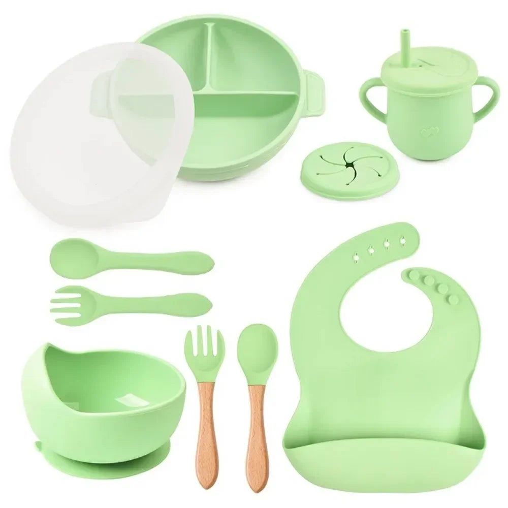 Baby Feeding Essentials 9pc set