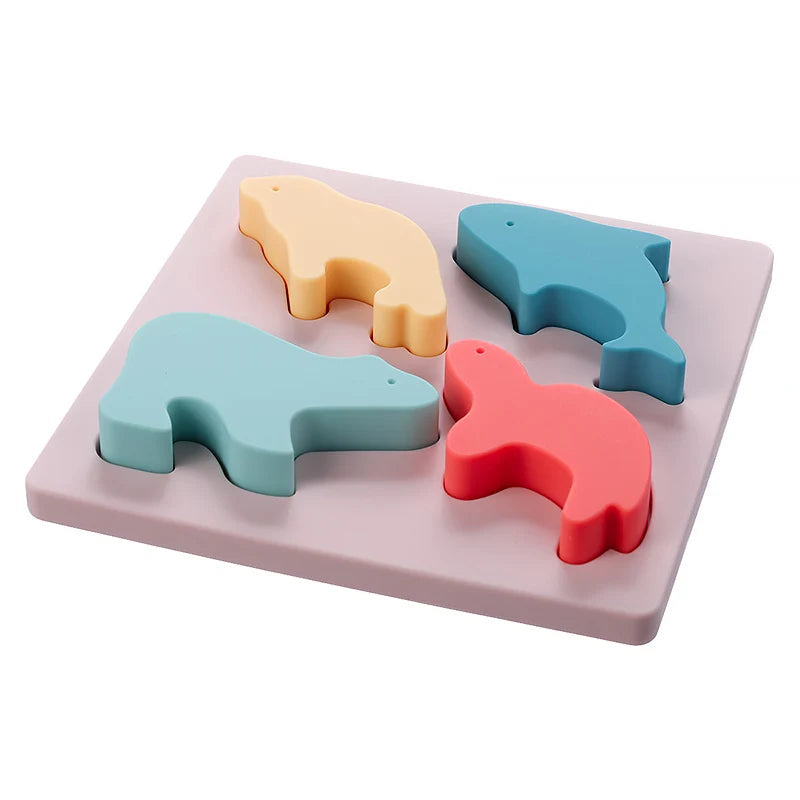 Silicone Animal Shape Matching Toys