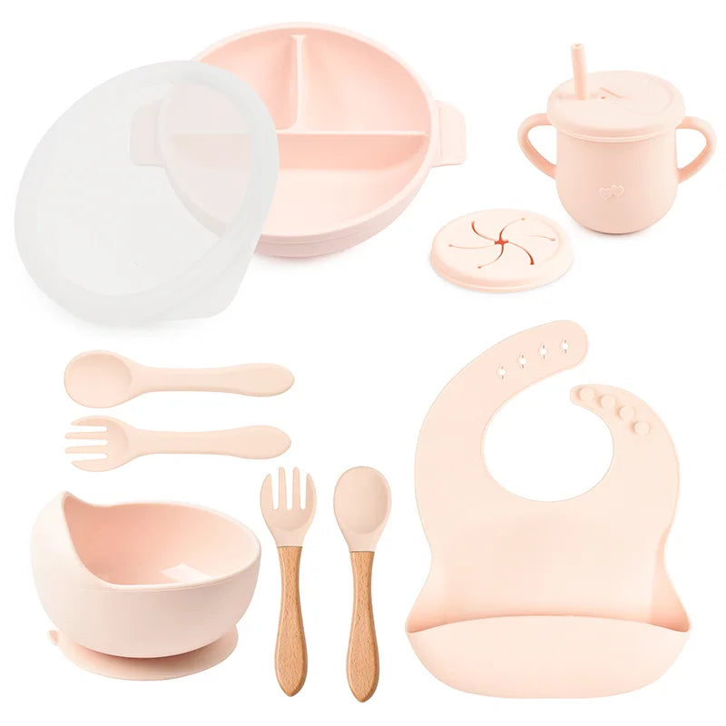 Baby Feeding Essentials 9pc set
