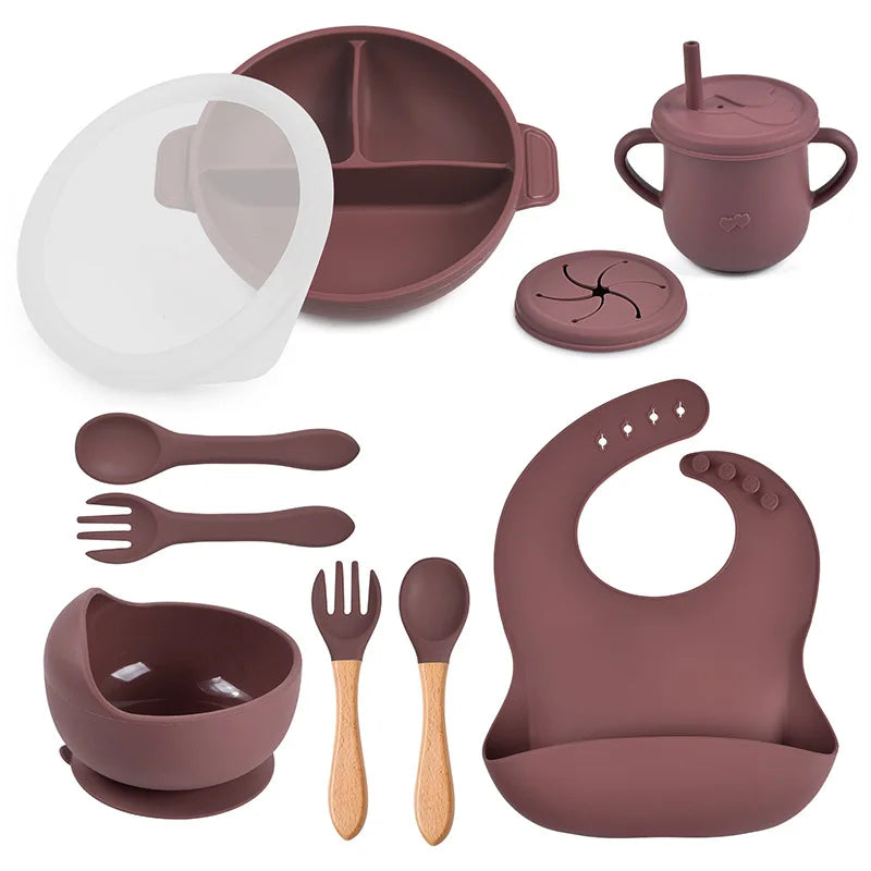 Baby Feeding Essentials 9pc set