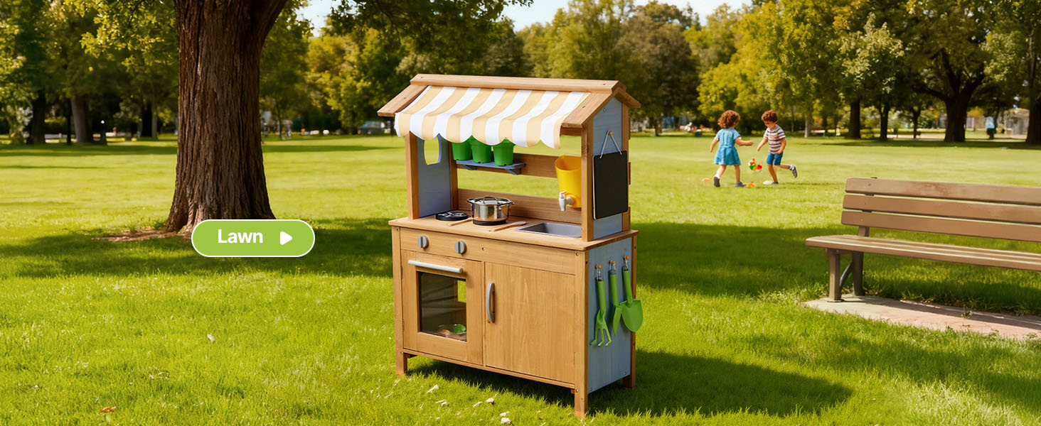 Kiddyroo™ Outdoor Mud Kitchen