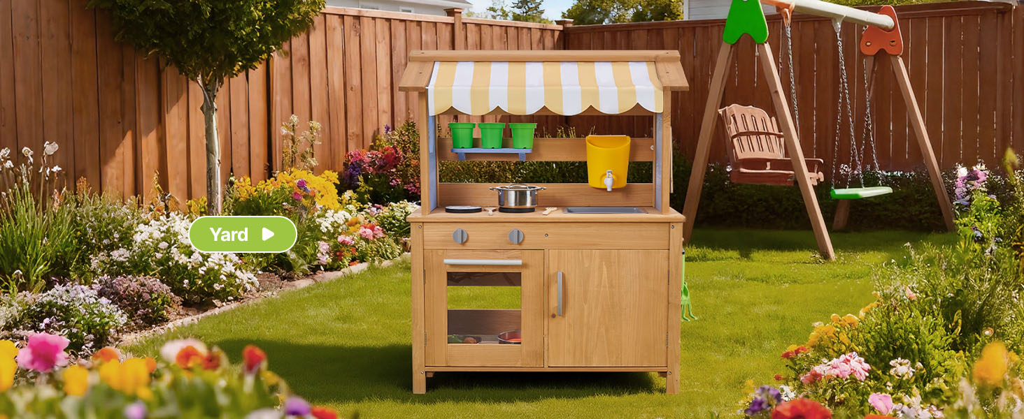 Kiddyroo™ Outdoor Mud Kitchen