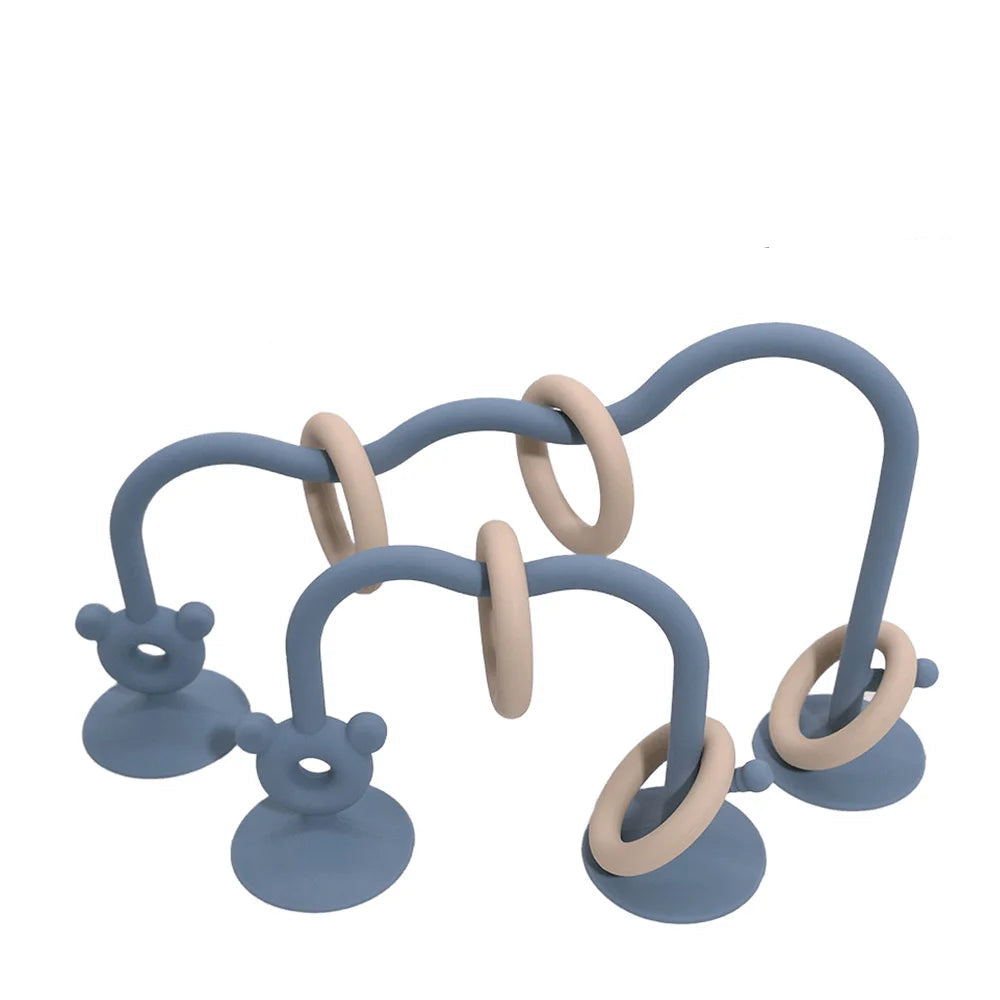 Silicone Highchair  Winding Bead Toys