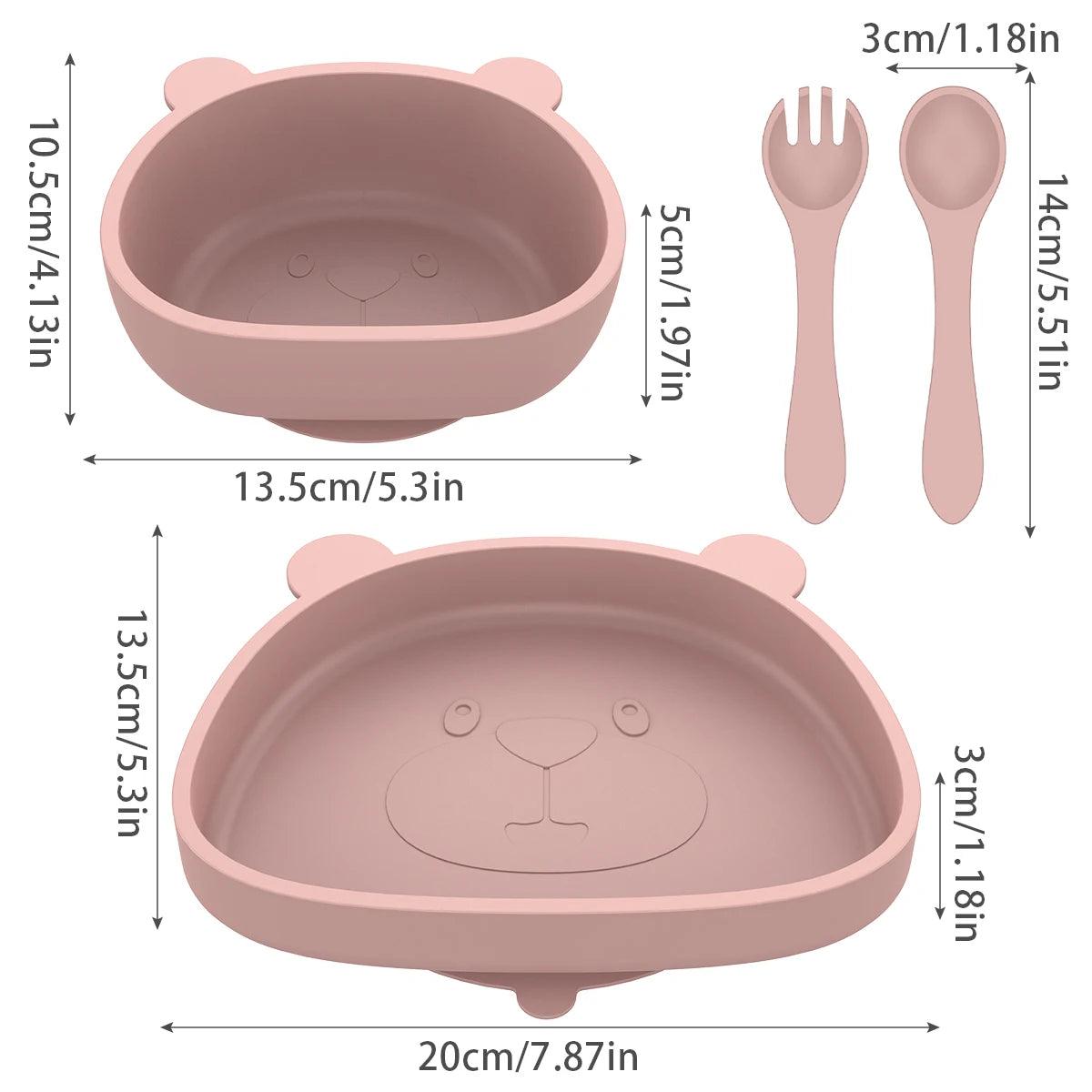 Baby Plate and Bowl Set - My Store