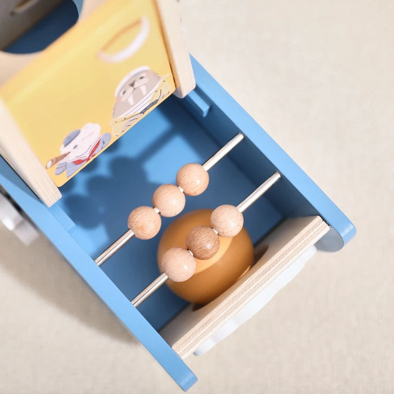 Montessori Wooden Ship Toy