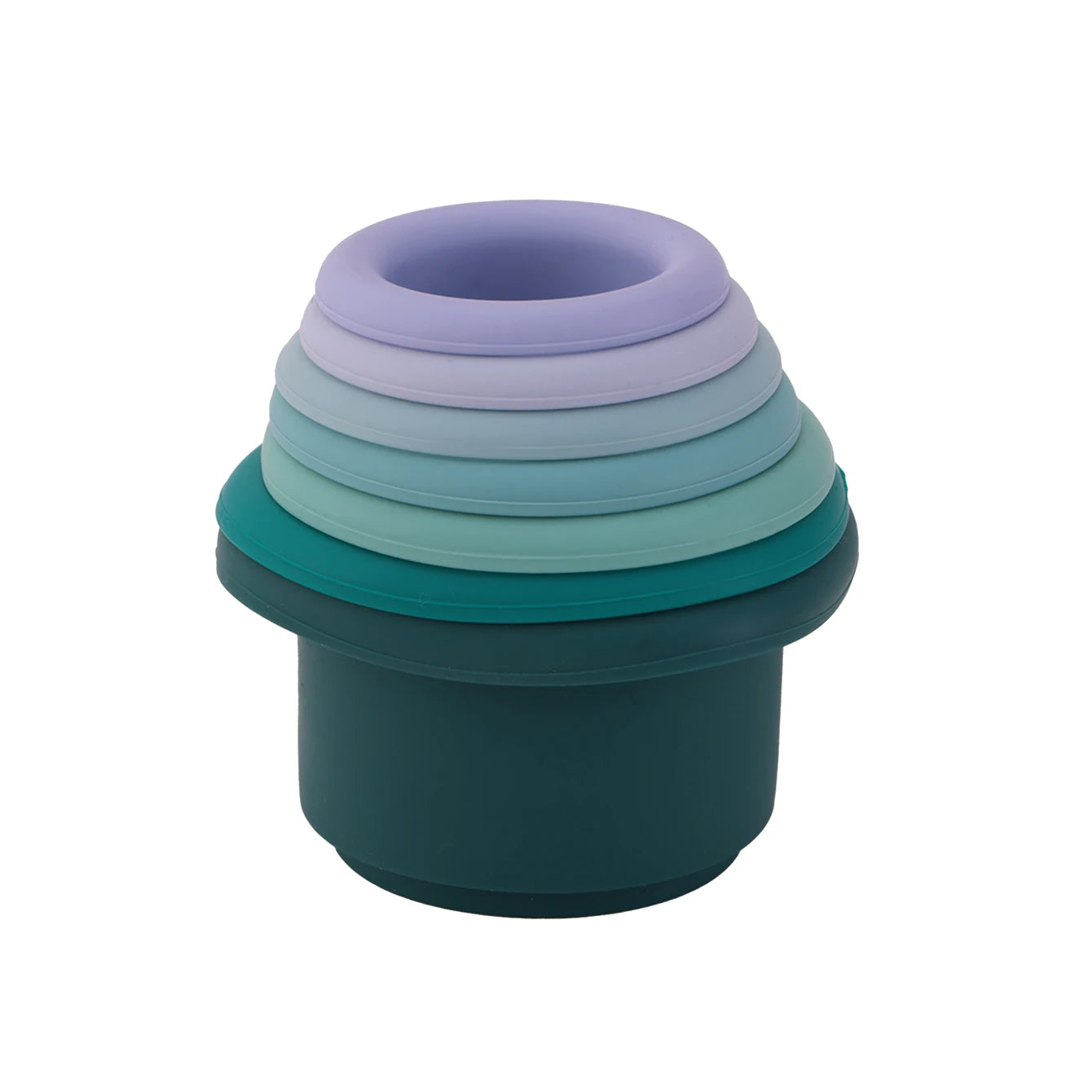 Silicone Cups Stacker Toys