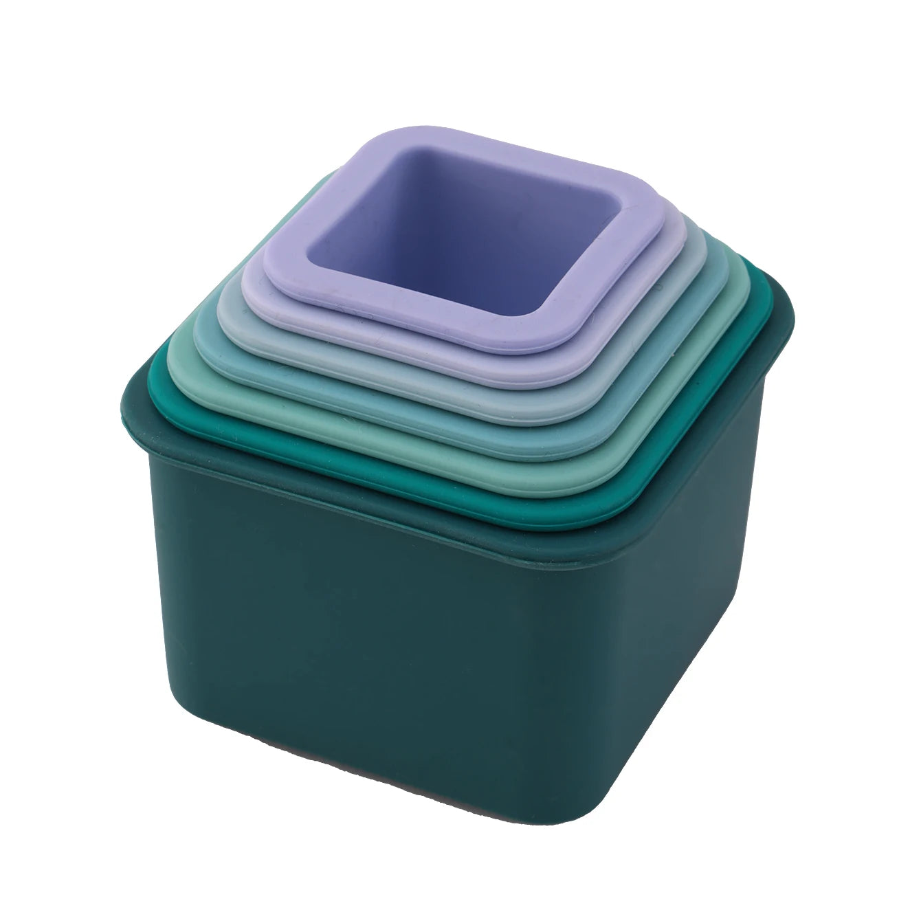 Silicone Educational Sensory Baby Building Toys