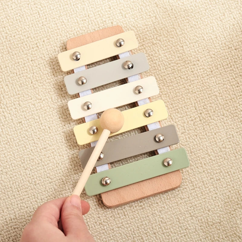 Montessori Wooden Musical Instrument Toys for Babies & Toddlers