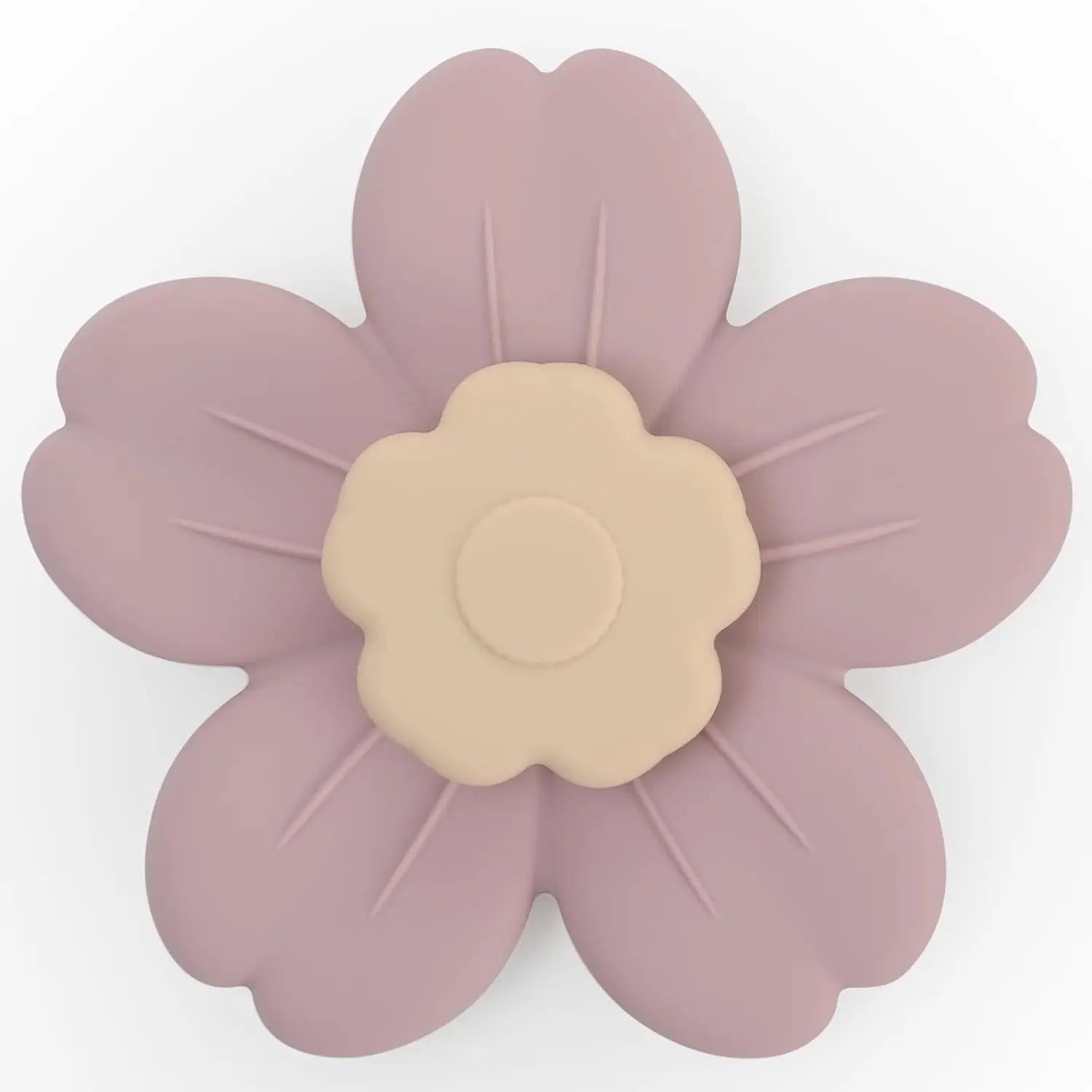 Silicone Flower Suction Spinner Toy – Spin, Stick & Play Anywhere!