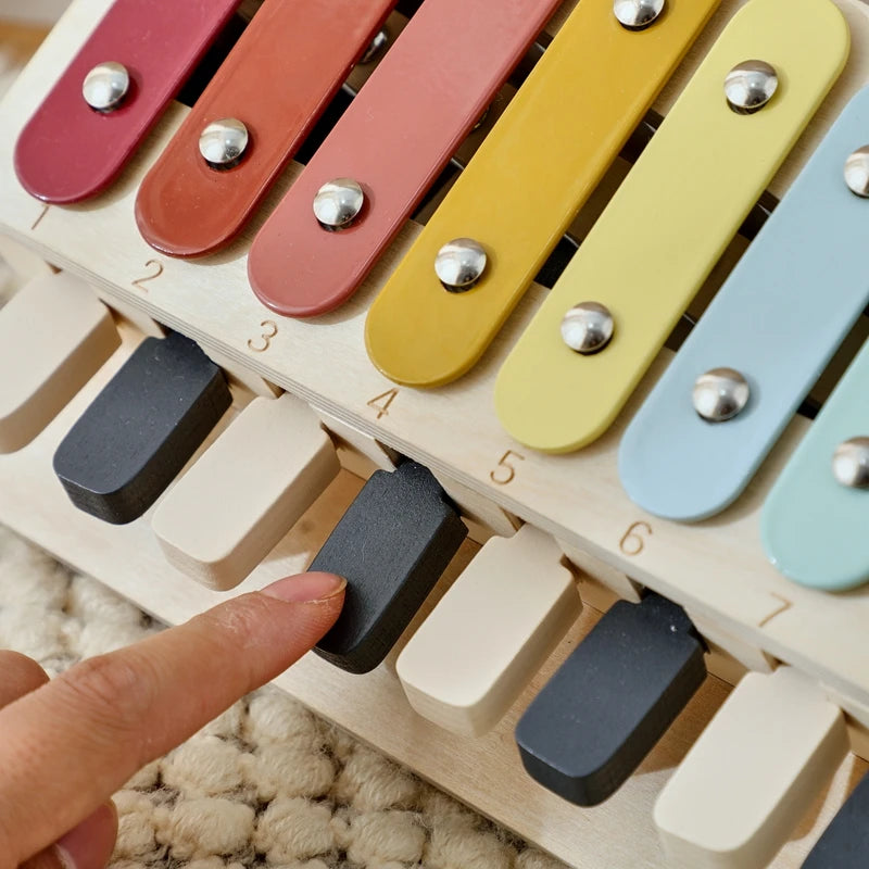 Baby Educational Wooden Montessori Piano