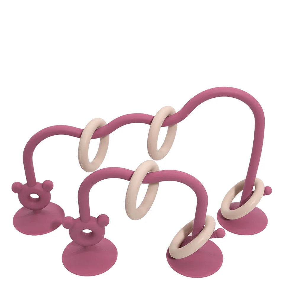Silicone Highchair  Winding Bead Toys