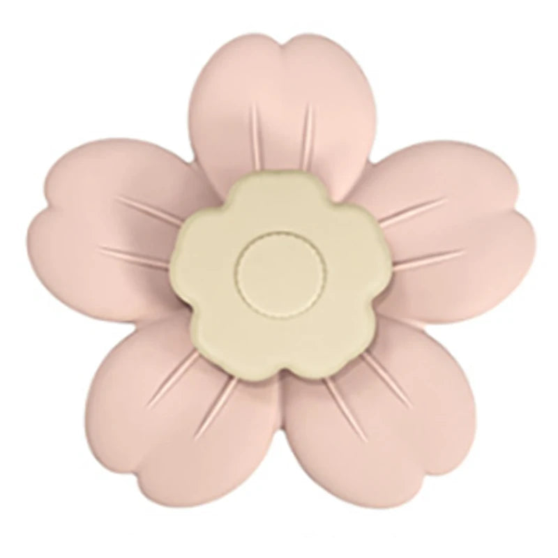 Silicone Flower Suction Spinner Toy – Spin, Stick & Play Anywhere!