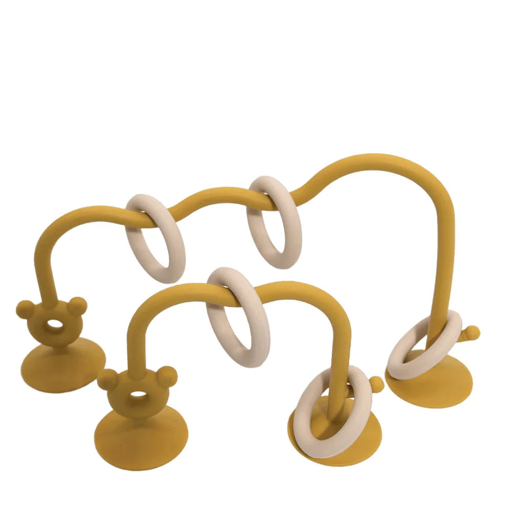 Silicone Highchair  Winding Bead Toys