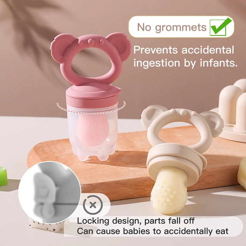 Koala Design Baby Pacifier With Freezer Tray