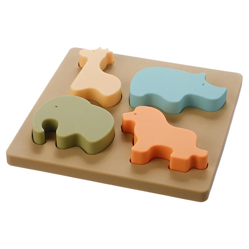 Silicone Animal Shape Matching Toys