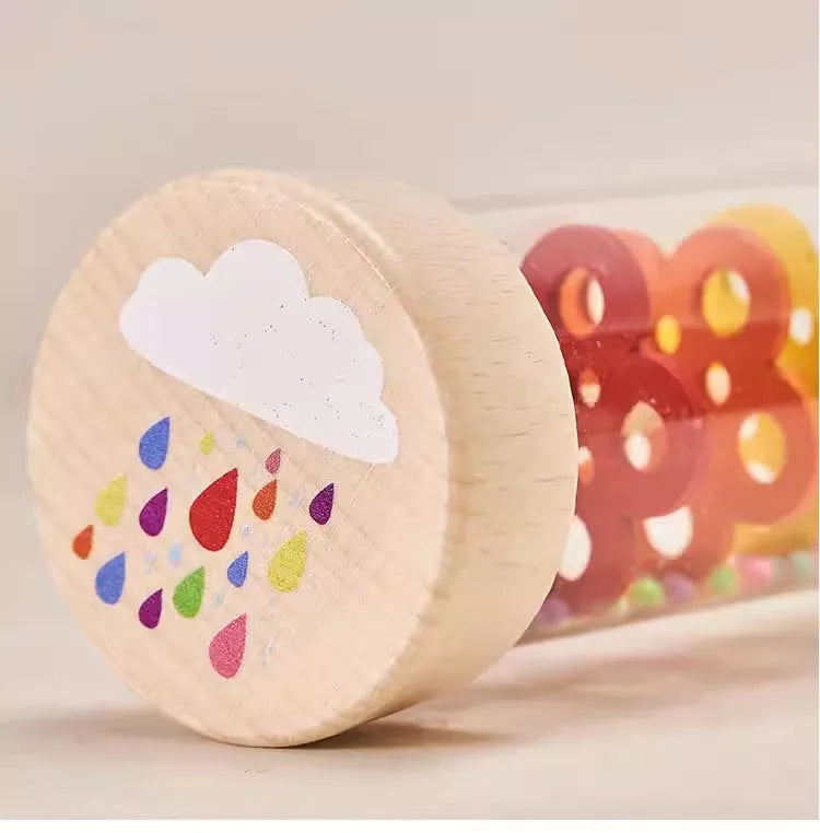 Baby Wooden Rain Sound Pipe Toy
