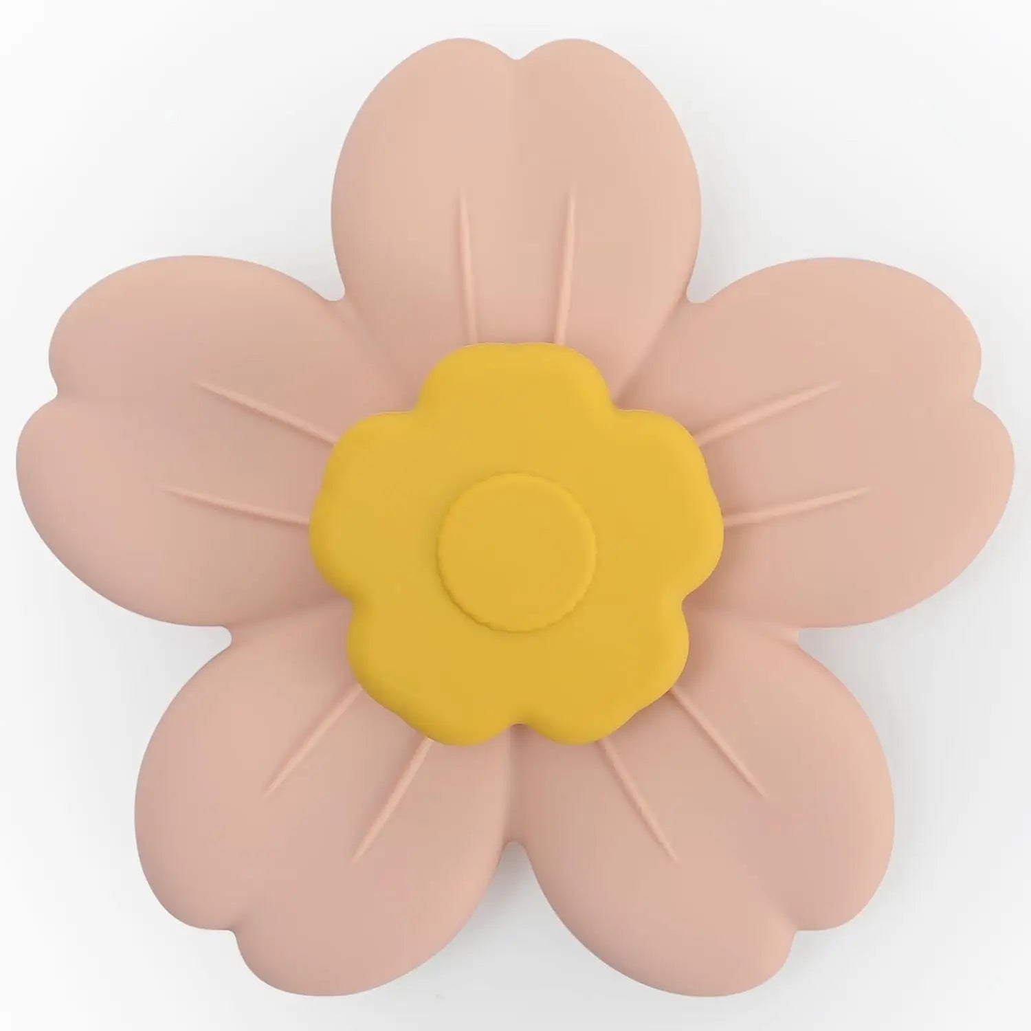 Silicone Flower Suction Spinner Toy – Spin, Stick & Play Anywhere!