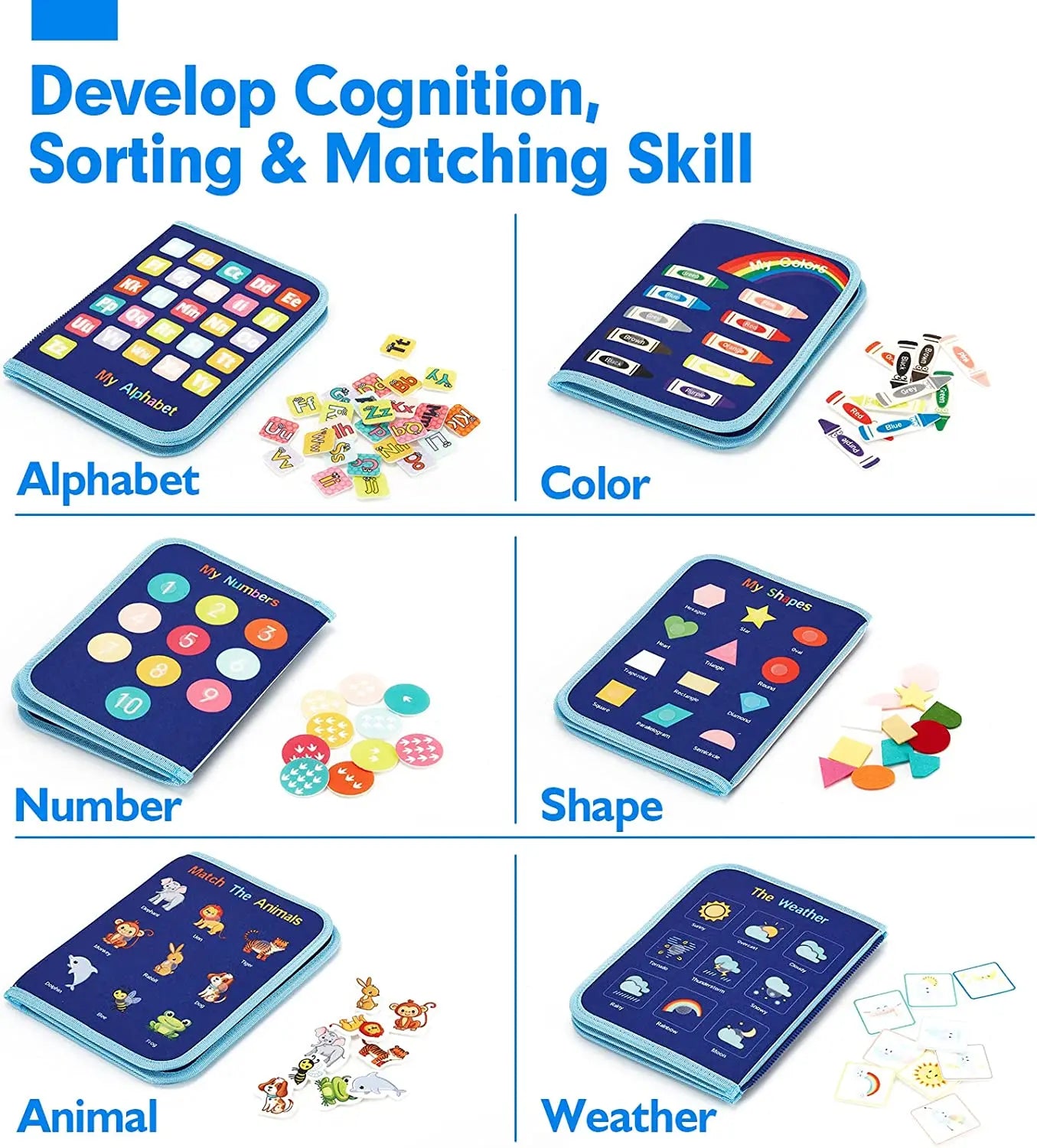 Sensory Play Board for Little Learners
