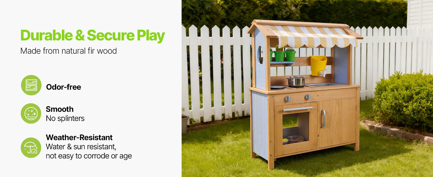 Kiddyroo™ Outdoor Mud Kitchen