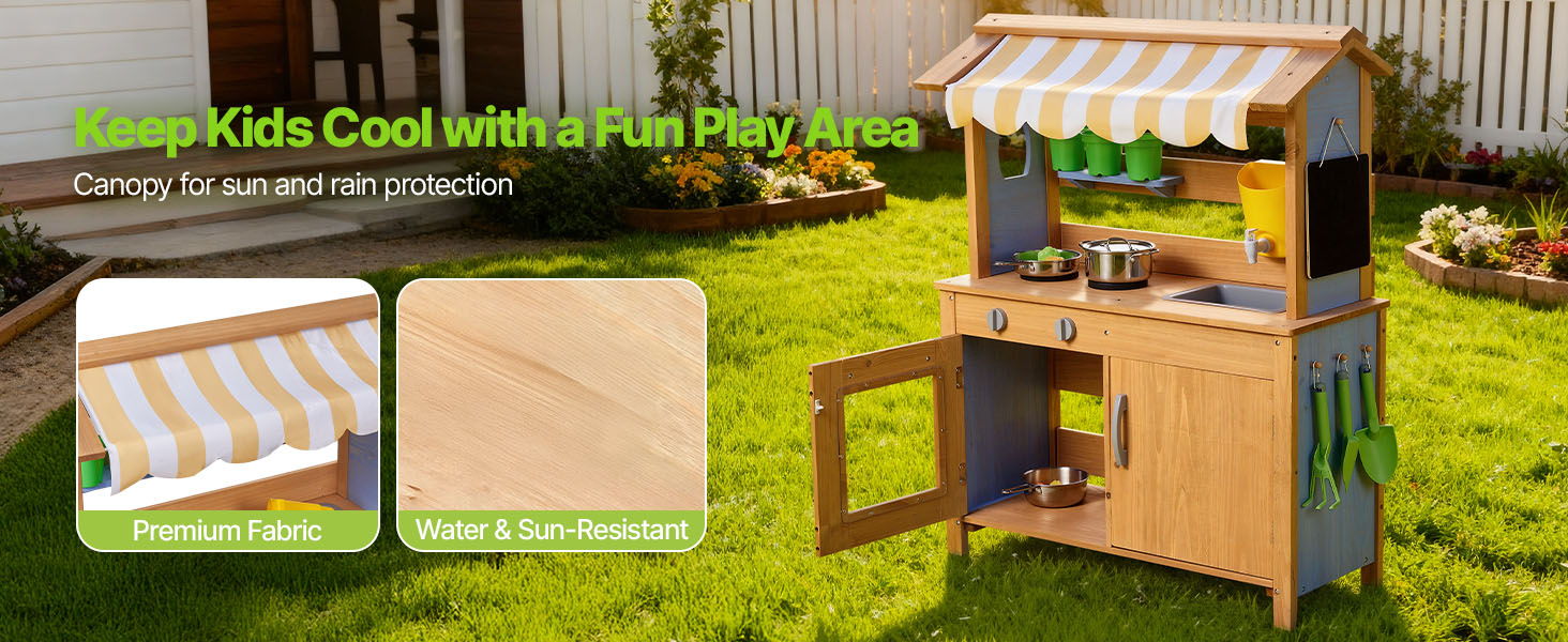 Kiddyroo™ Outdoor Mud Kitchen