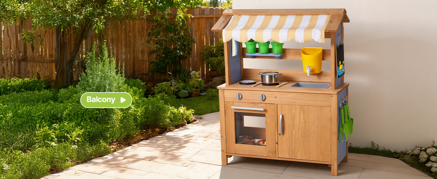 Kiddyroo™ Outdoor Mud Kitchen